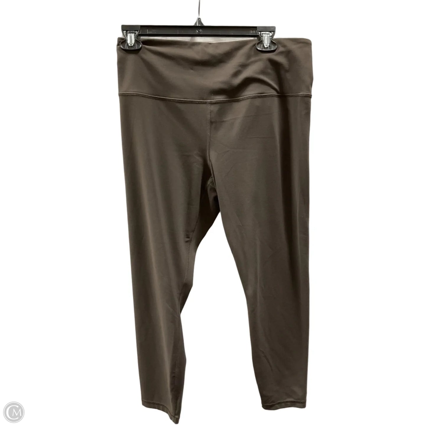 Athletic Leggings Capris By Athleta In Brown, Size: L