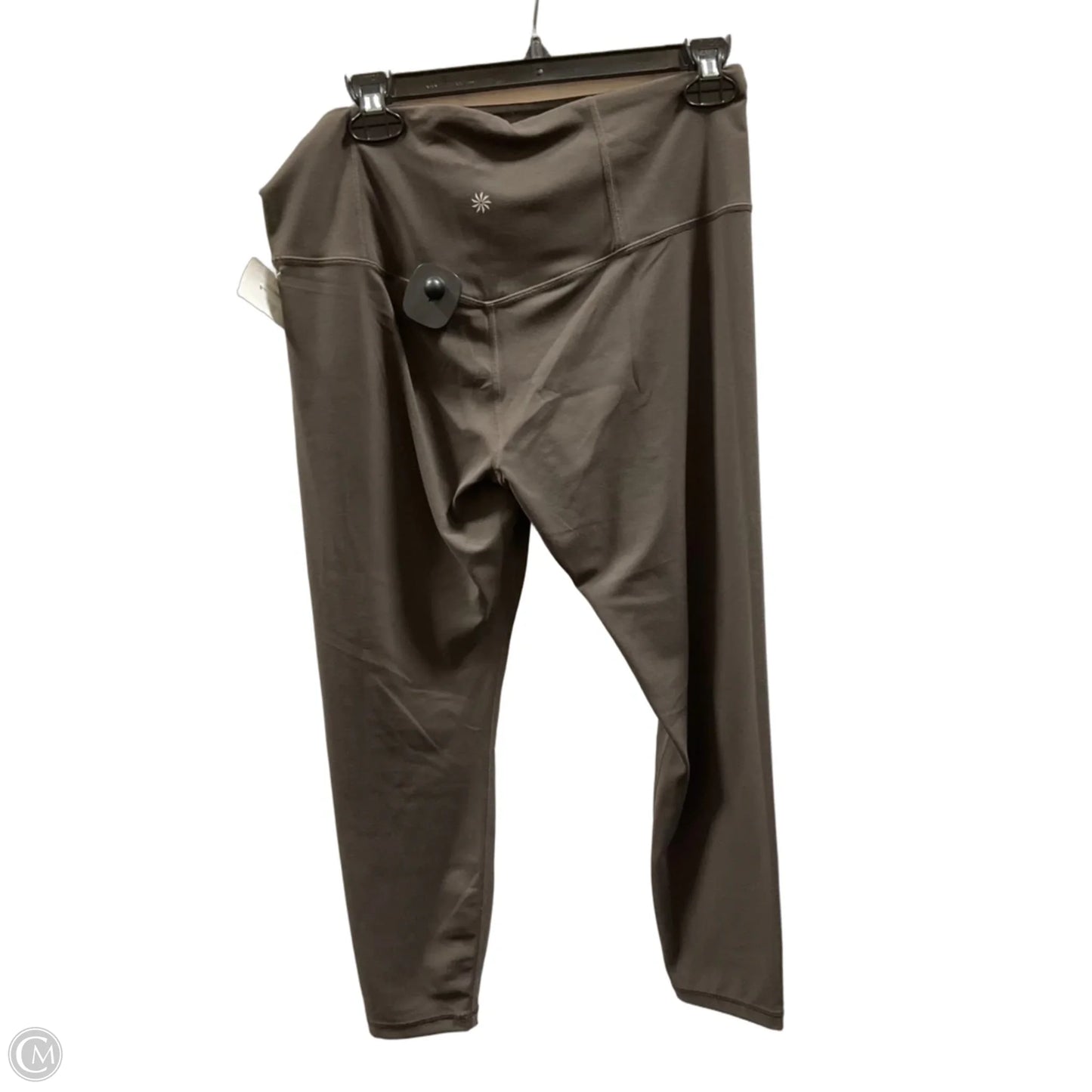Athletic Leggings Capris By Athleta In Brown, Size: L