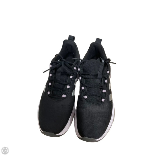 Shoes Athletic By Adidas In Black & Purple, Size: 8.5