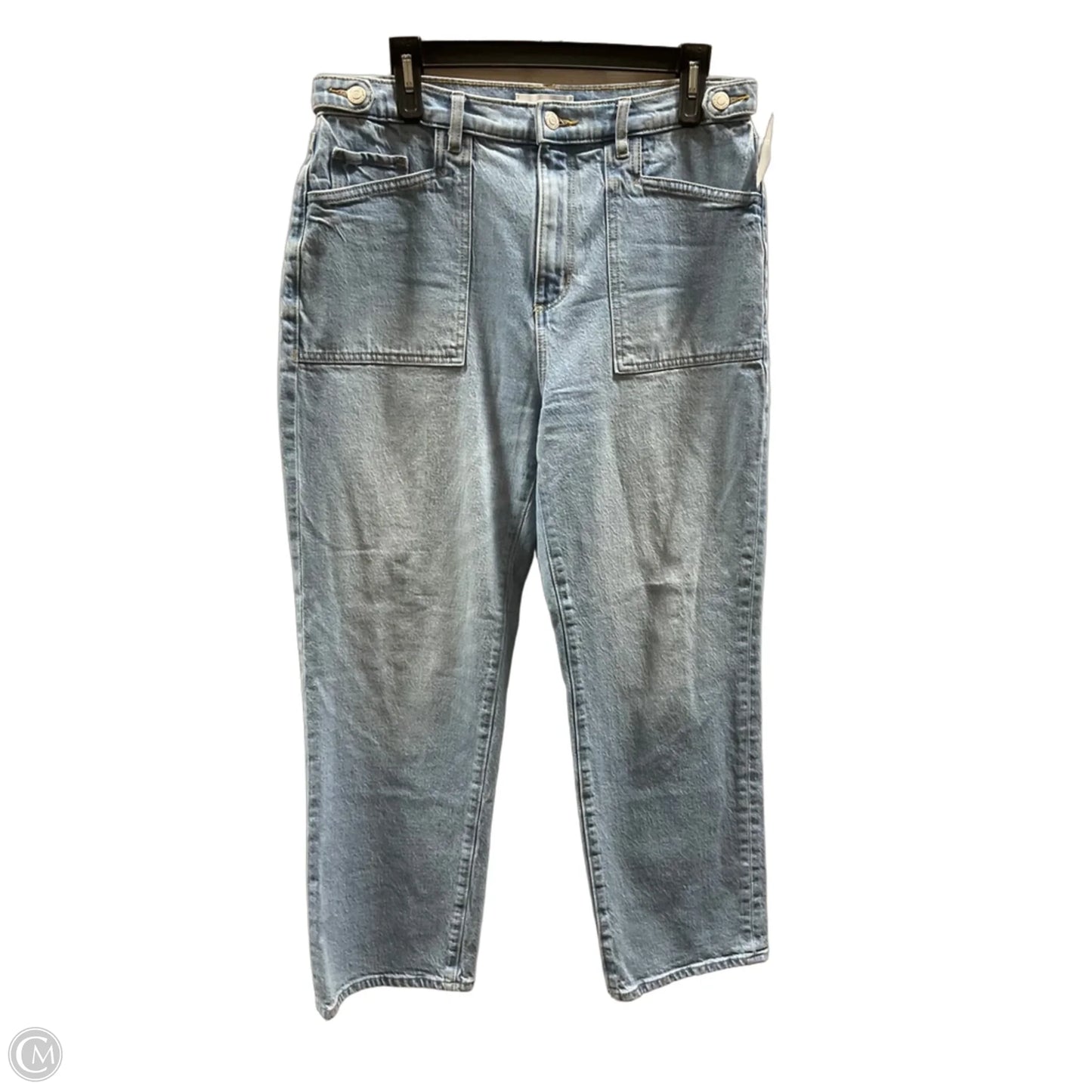 Jeans Straight By Loft In Blue, Size: 8