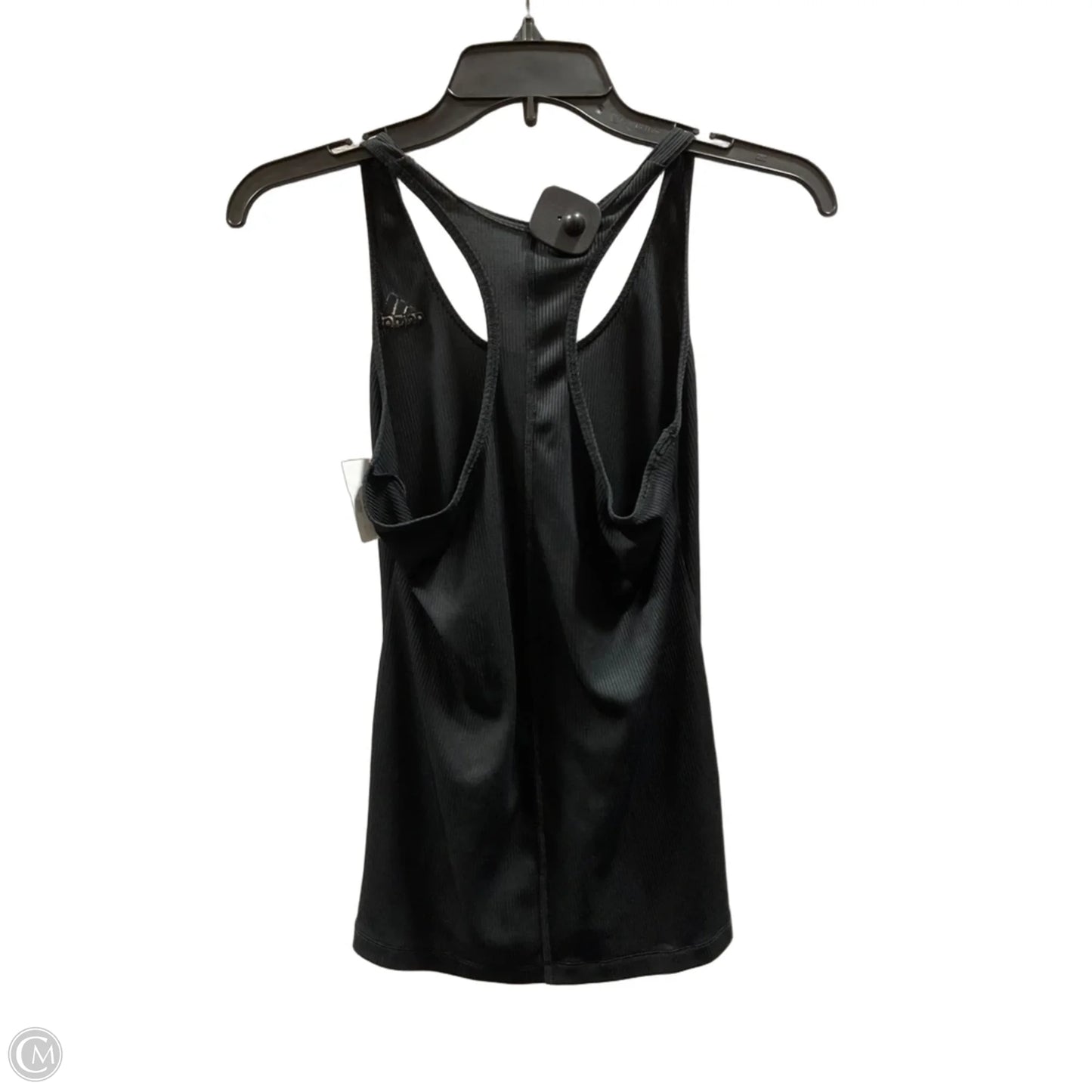 Athletic Tank Top By Adidas In Black, Size: M