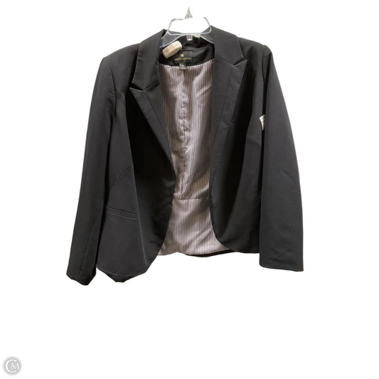 Blazer By Worthington In Black, Size: 1x