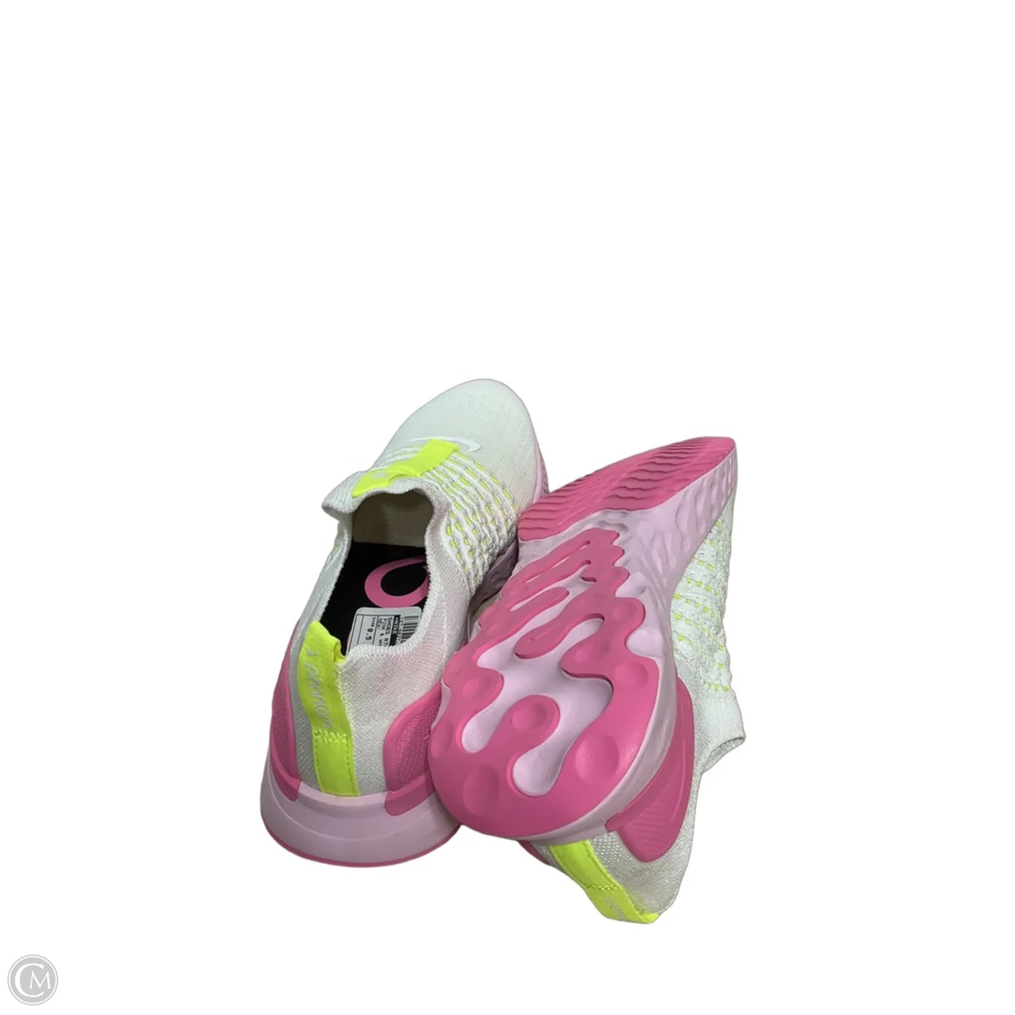 Shoes Athletic By Nike In Pink & White, Size: 9.5