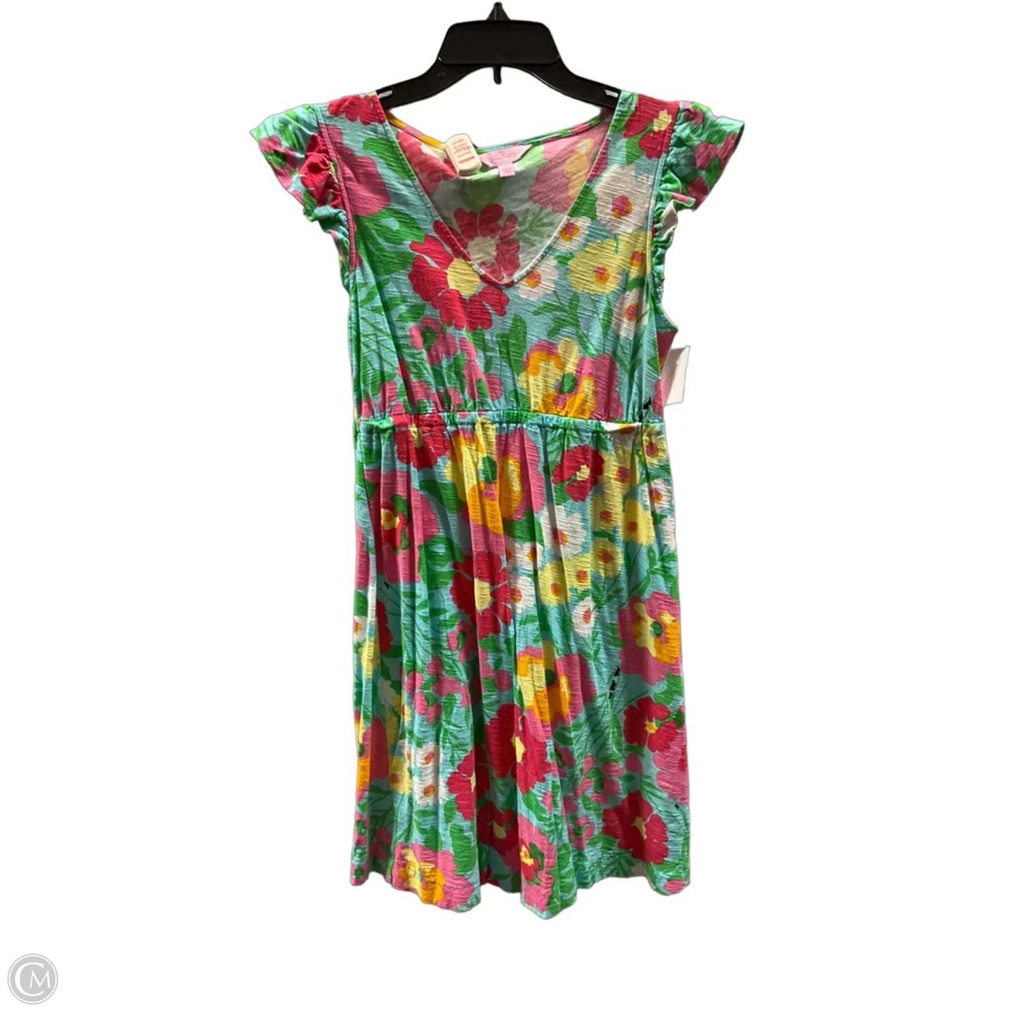 Dress Casual Midi By Lilly Pulitzer In Floral Print, Size: S