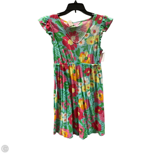 Dress Casual Midi By Lilly Pulitzer In Floral Print, Size: S