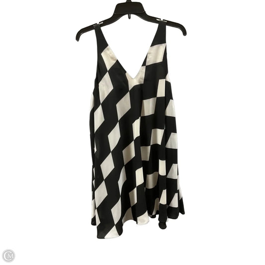 Dress Casual Midi By Sam Edelman In Black & Cream, Size: S
