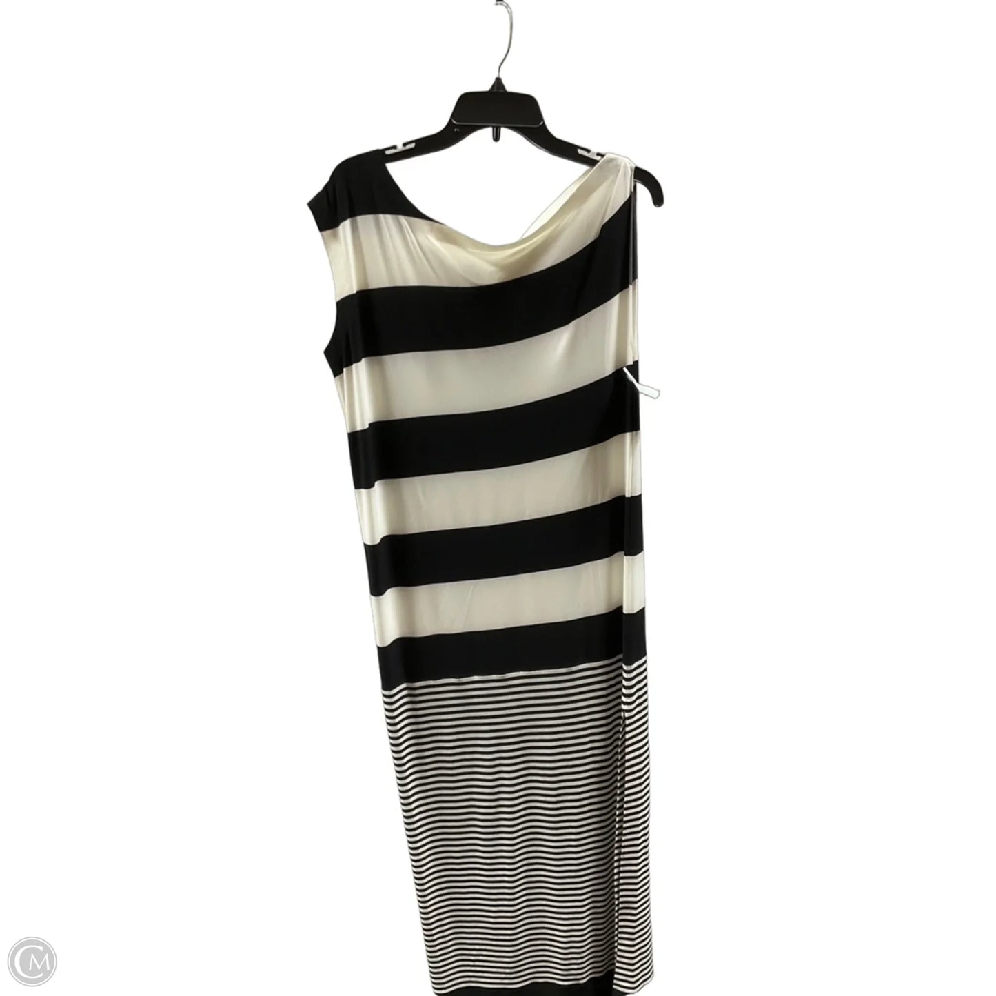 Dress Casual Maxi By Norma Kamali In Striped Pattern, Size: S