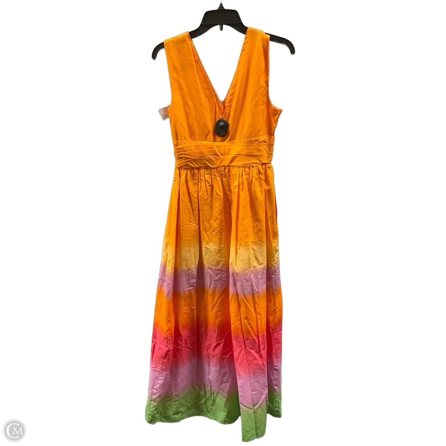 Dress Casual Maxi By Taylor In Orange & Pink, Size: S