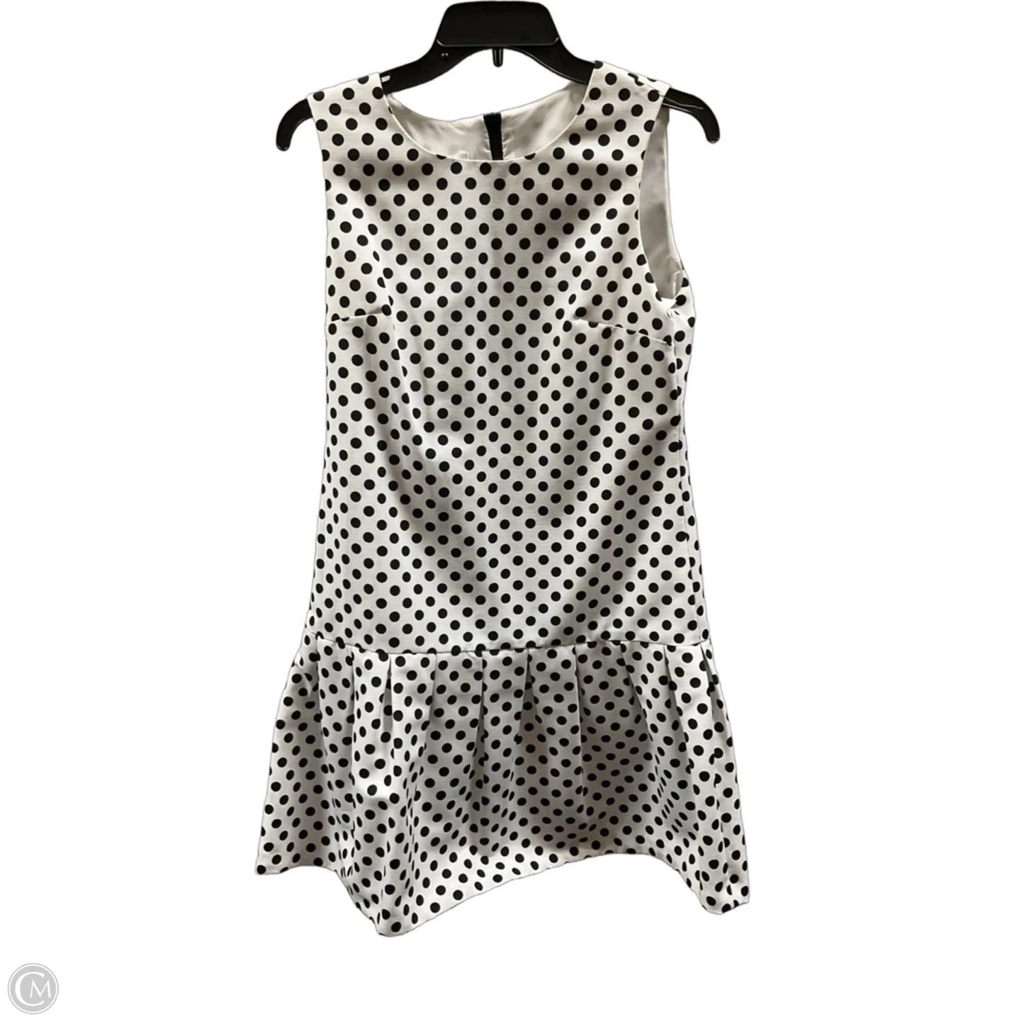 Dress Party Midi By Donna Morgan In Black & Cream, Size: 6