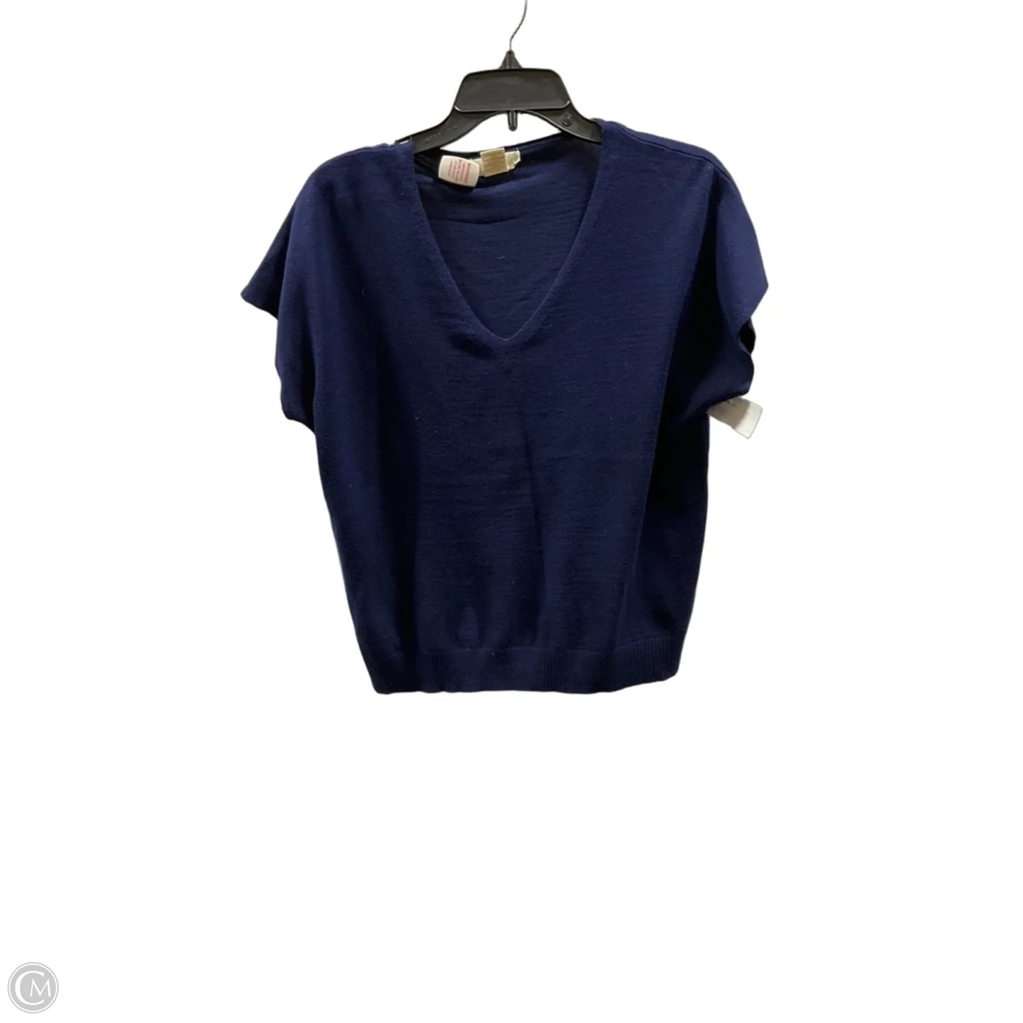 Top Short Sleeve By Cynthia Rowley In Blue, Size: M