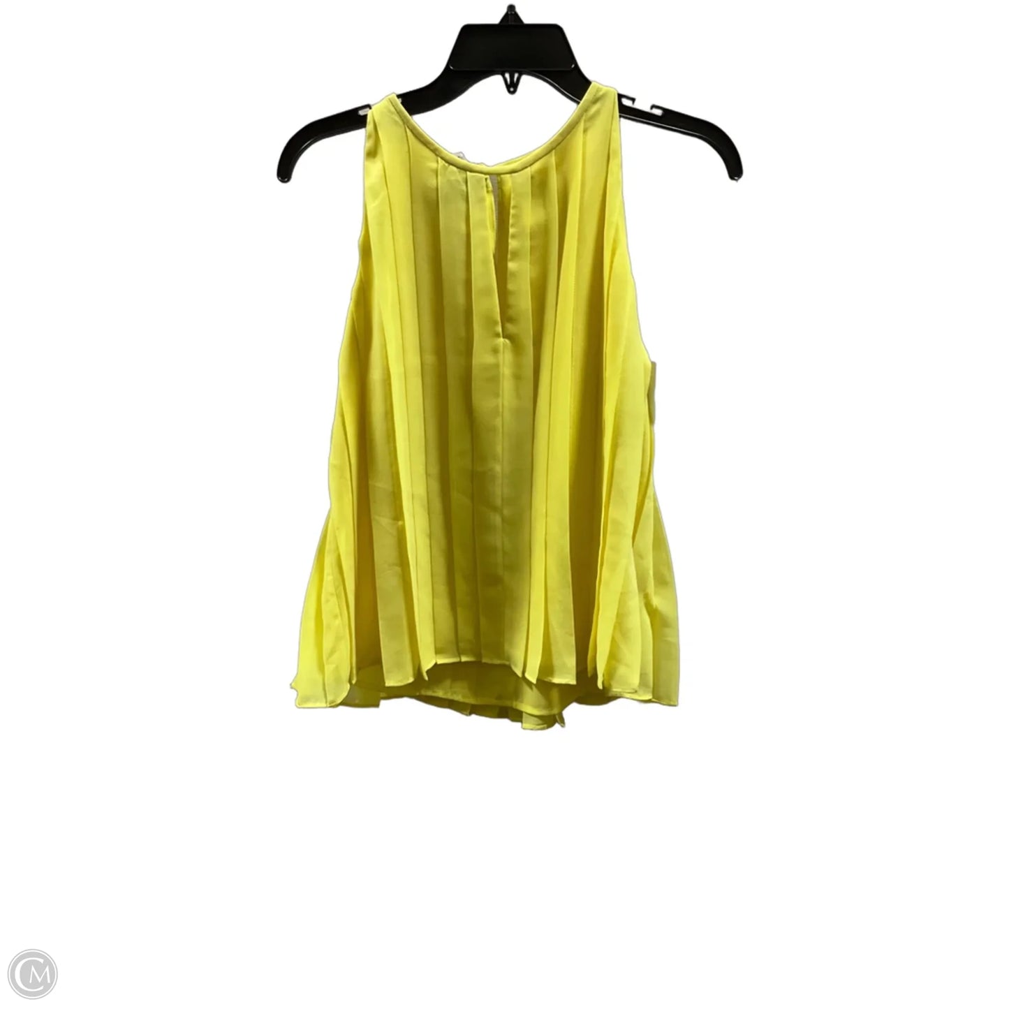 Top Sleeveless By J. Crew In Yellow, Size: 4