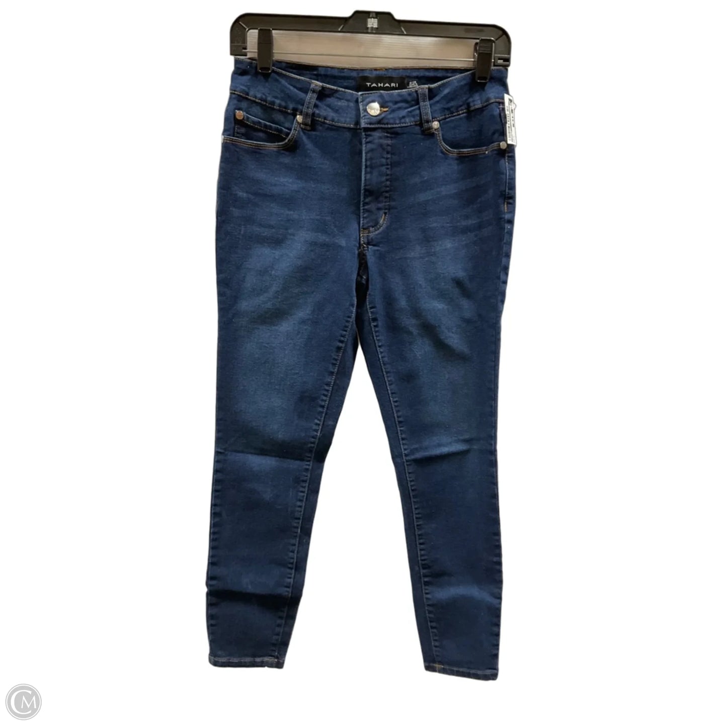 Jeans Skinny By Tahari In Blue, Size: 6