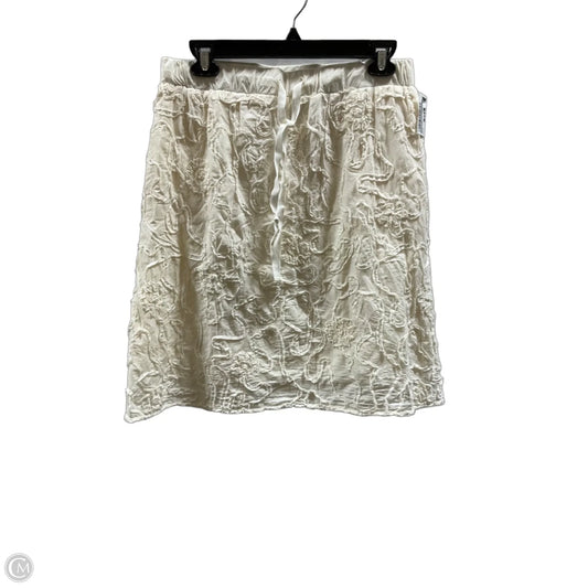 Skirt Midi By Valerie Bertinelli In White, Size: 6