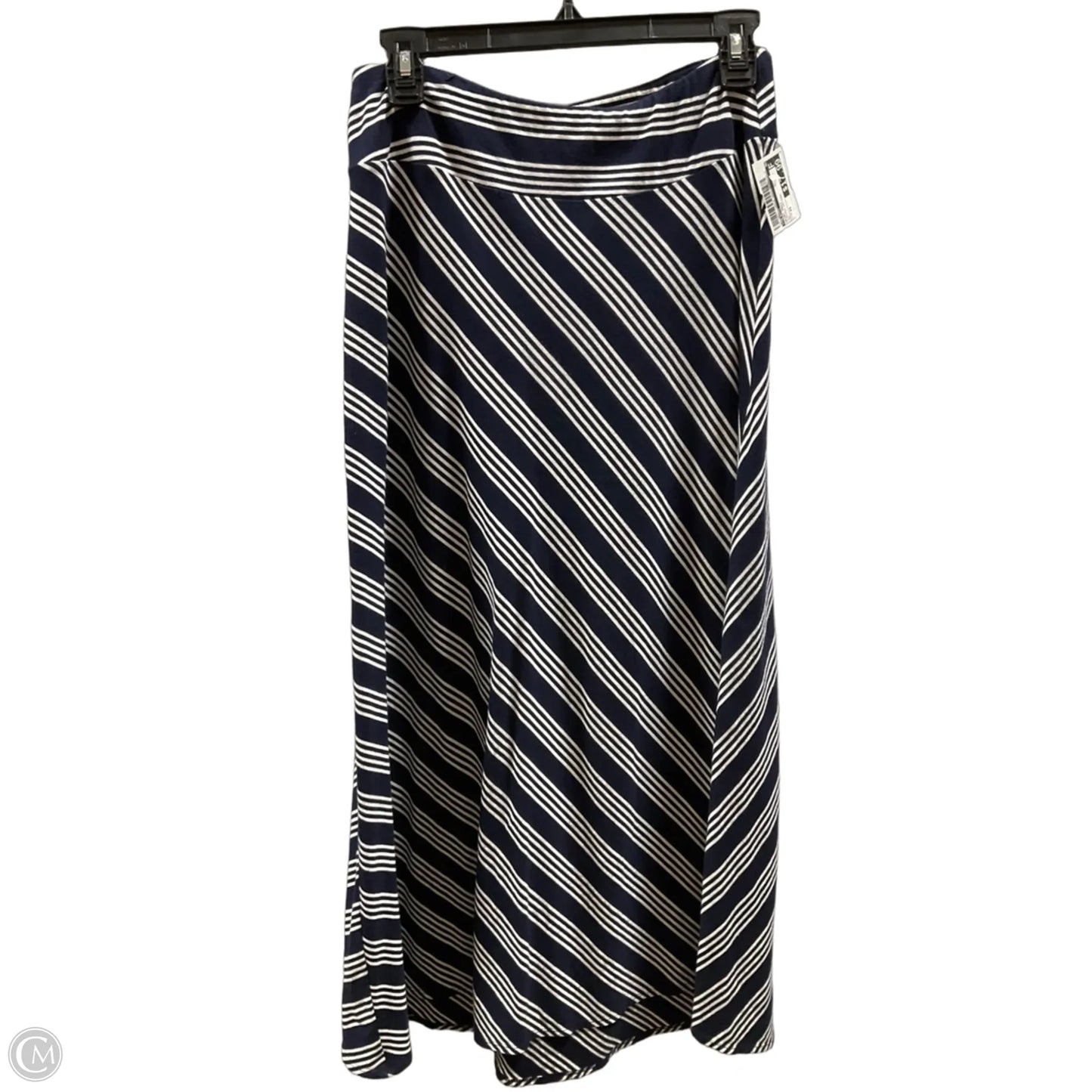 Skirt Maxi By Talbots In Striped Pattern, Size: Xs