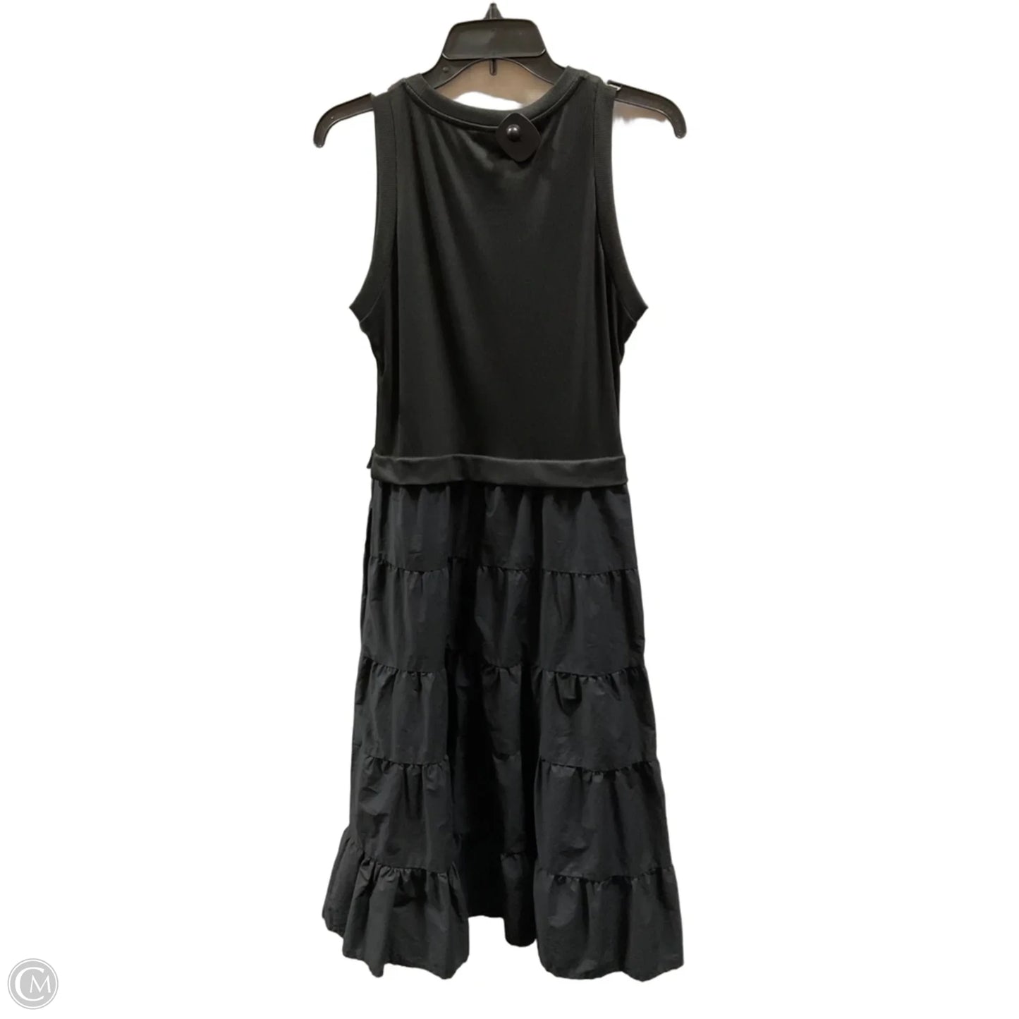 Dress Casual Midi By Nicole Miller In Black, Size: L