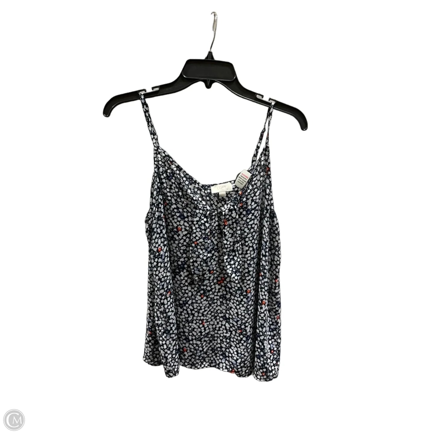 Top Sleeveless By Loft In Floral Print, Size: M