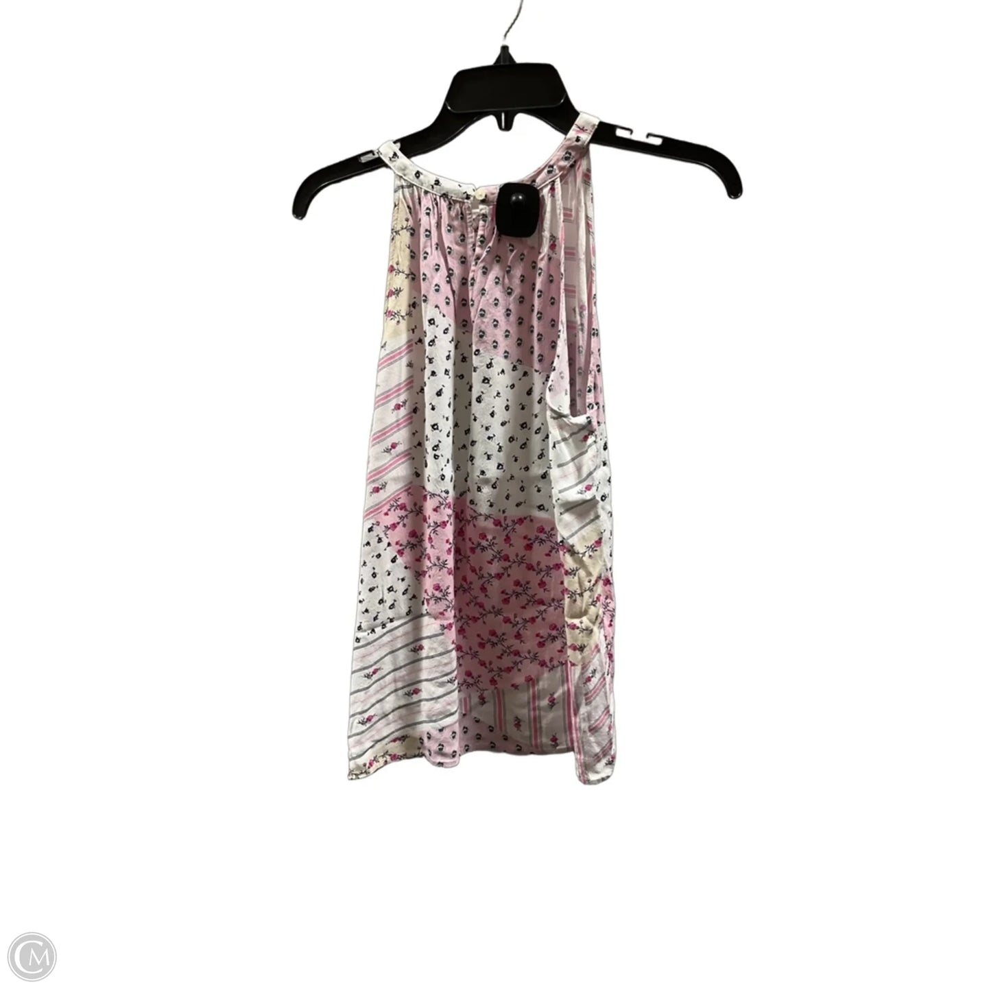 Top Sleeveless By Loft In Pink, Size: S