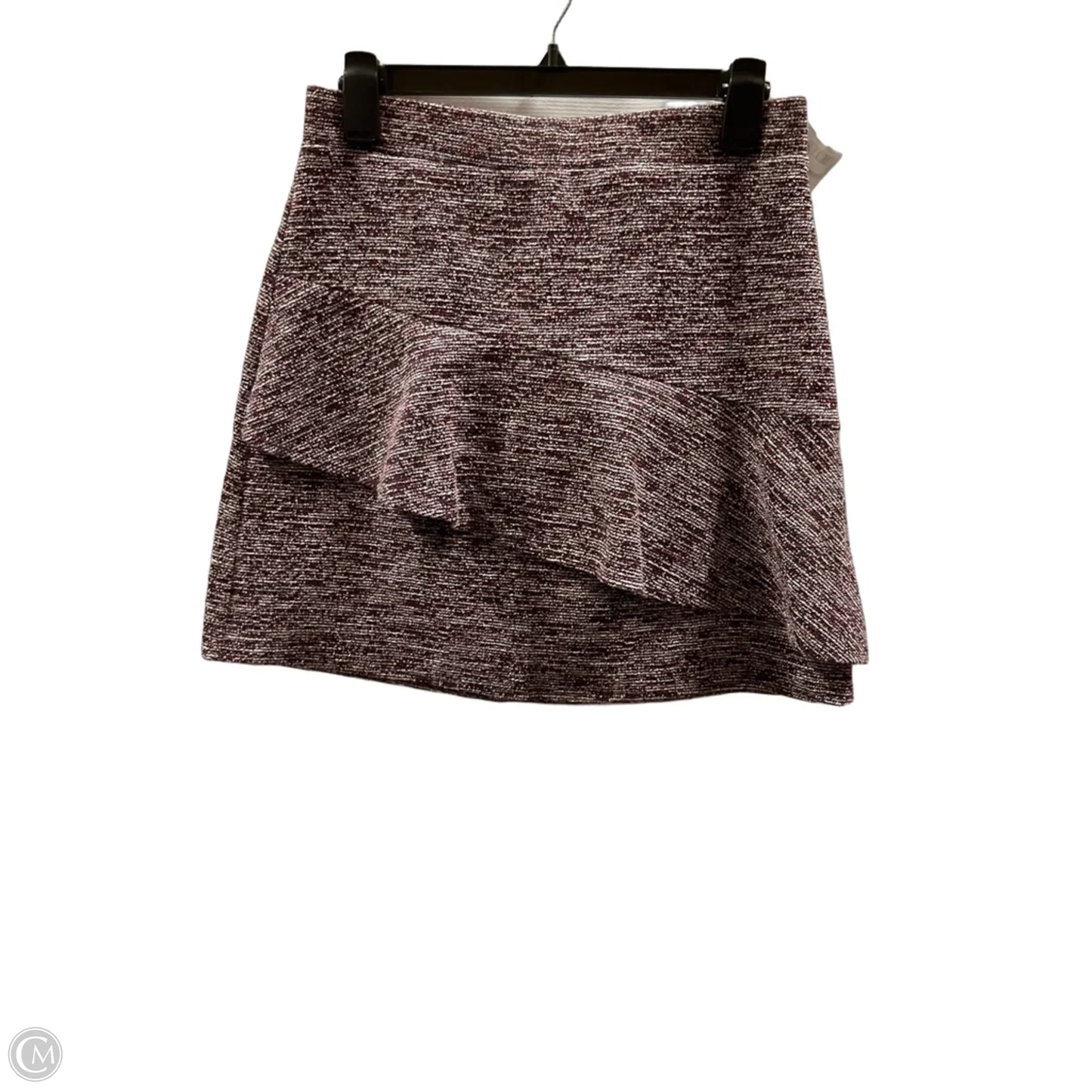 Skirt Midi By Loft In Red, Size: S
