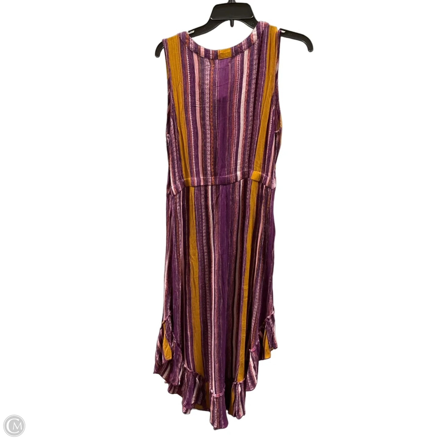 Dress Casual Maxi By Maurices In Purple, Size: L