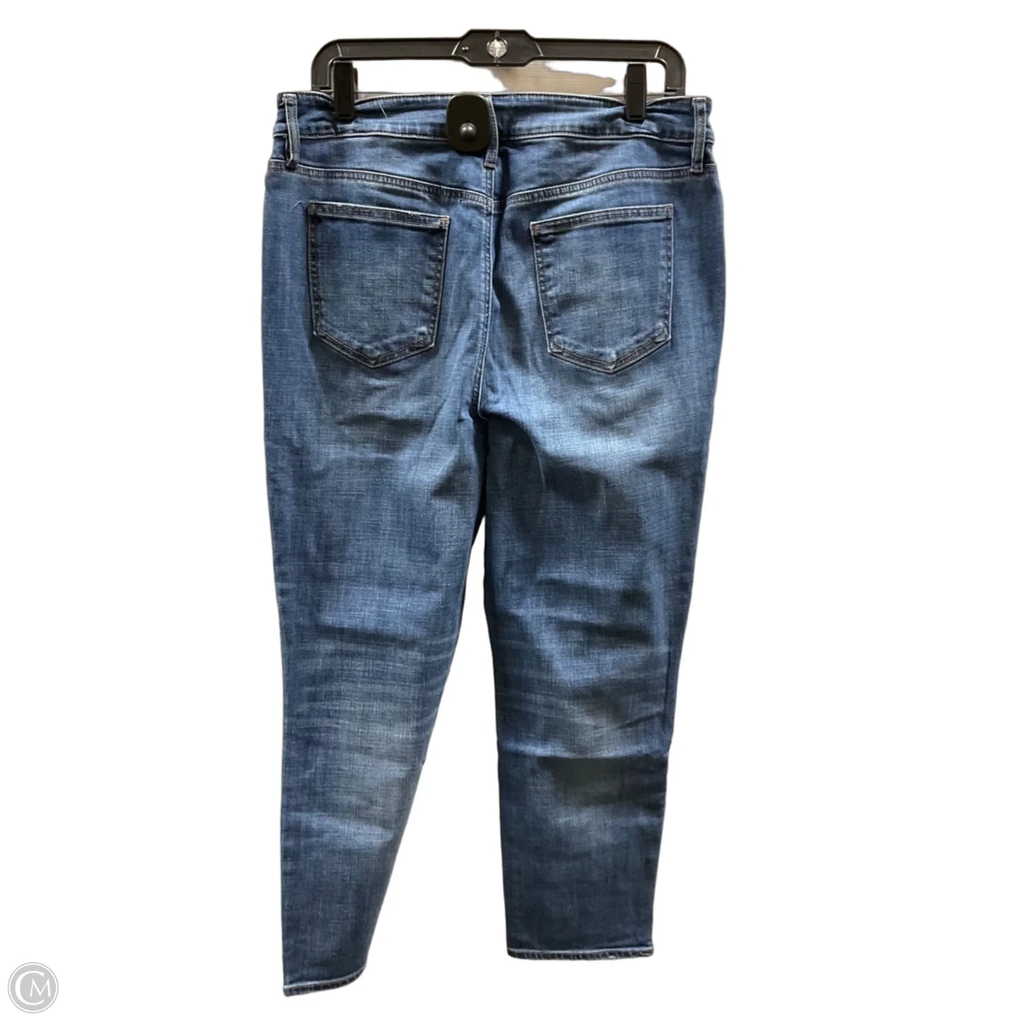 Jeans Skinny By Chicos In Blue, Size: 10