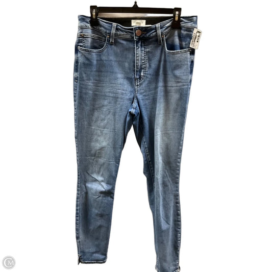 Jeans Skinny By Maurices In Blue, Size: 12