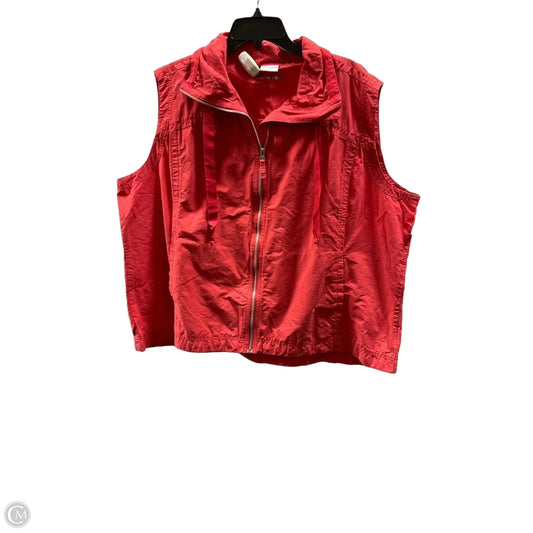 Athletic Jacket By Columbia In Red, Size: 3x