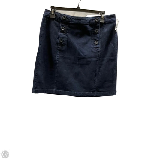 Skirt Midi By Loft In Blue, Size: 10