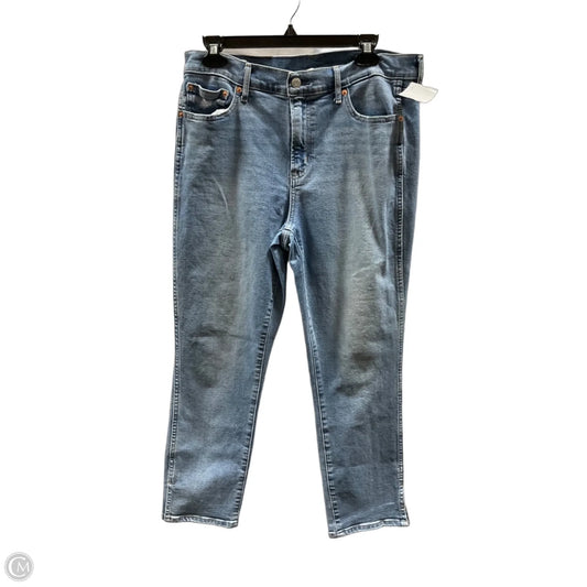 Jeans Skinny By Gap In Blue, Size: 14