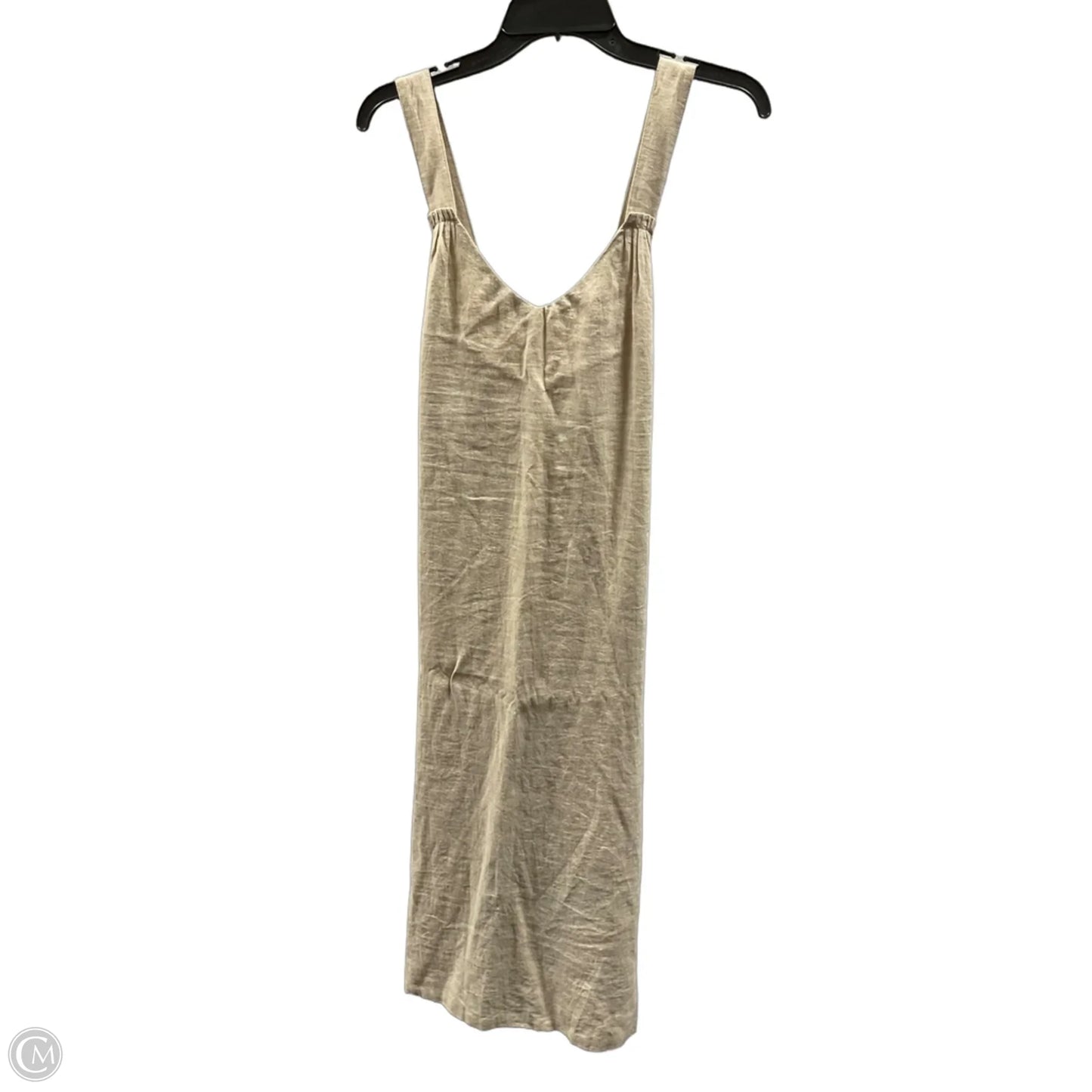 Dress Casual Maxi By Love Stitch In Beige, Size: S