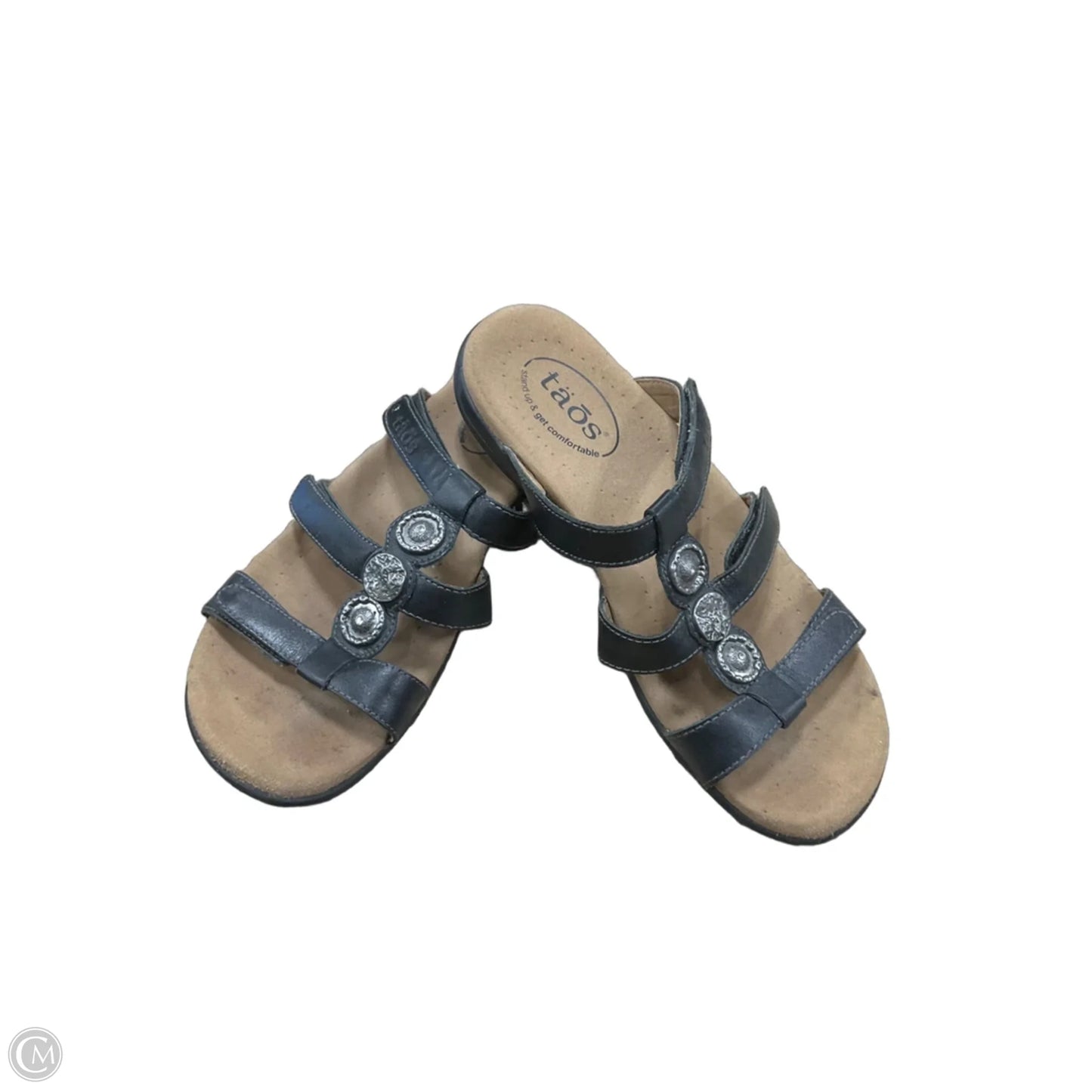 Shoes Flats By Taos In Black & Brown, Size: 7
