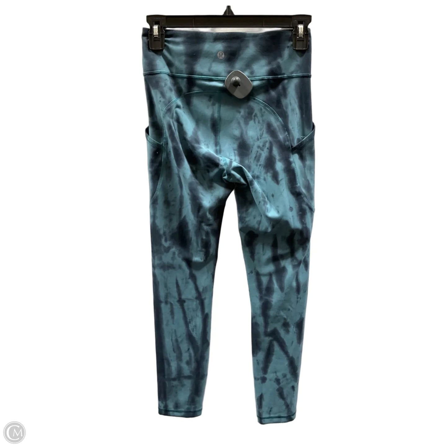 Athletic Leggings By Lululemon In Blue, Size: 4