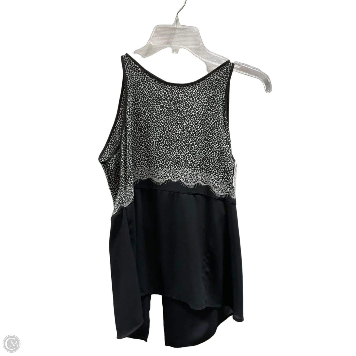 Top Sleeveless By Bcbg In Black & White, Size: Xs