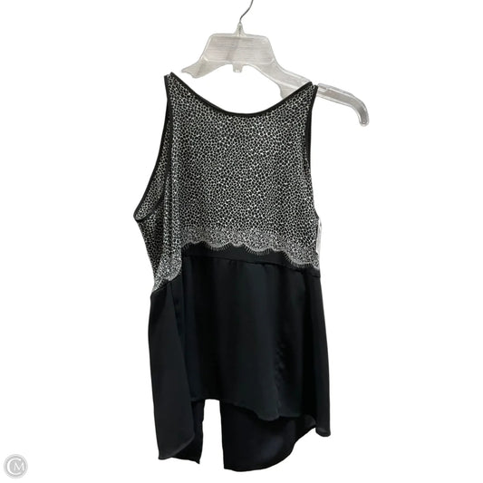 Top Sleeveless By Bcbg In Black & White, Size: Xs