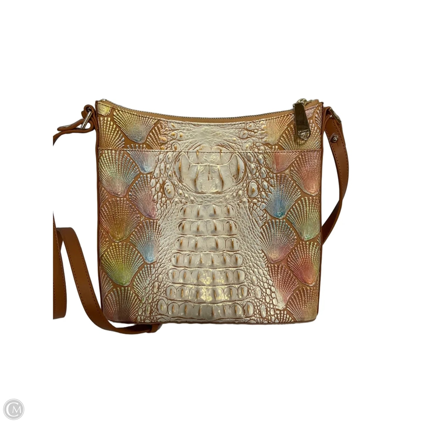 Crossbody Designer By Brahmin, Size: Medium