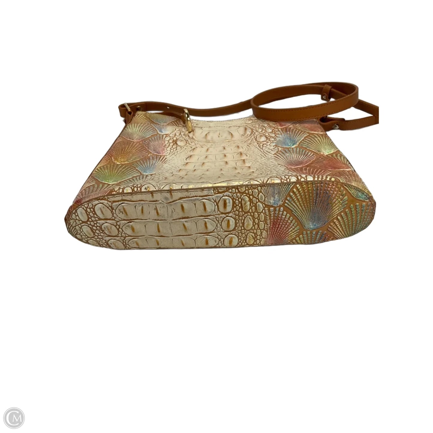Crossbody Designer By Brahmin, Size: Medium