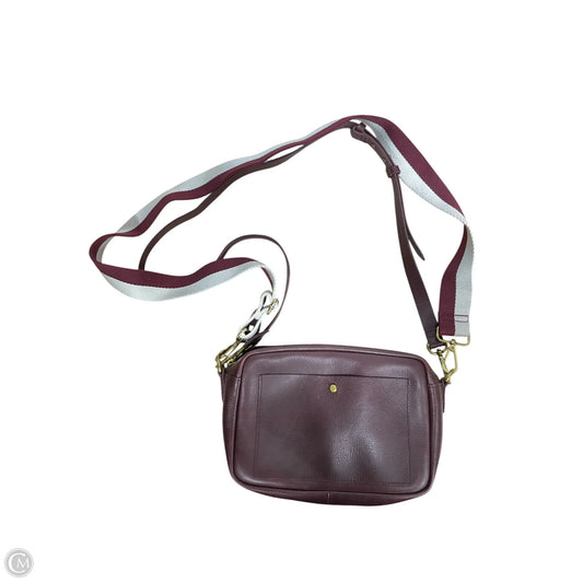 Crossbody Leather By Madewell, Size: Small