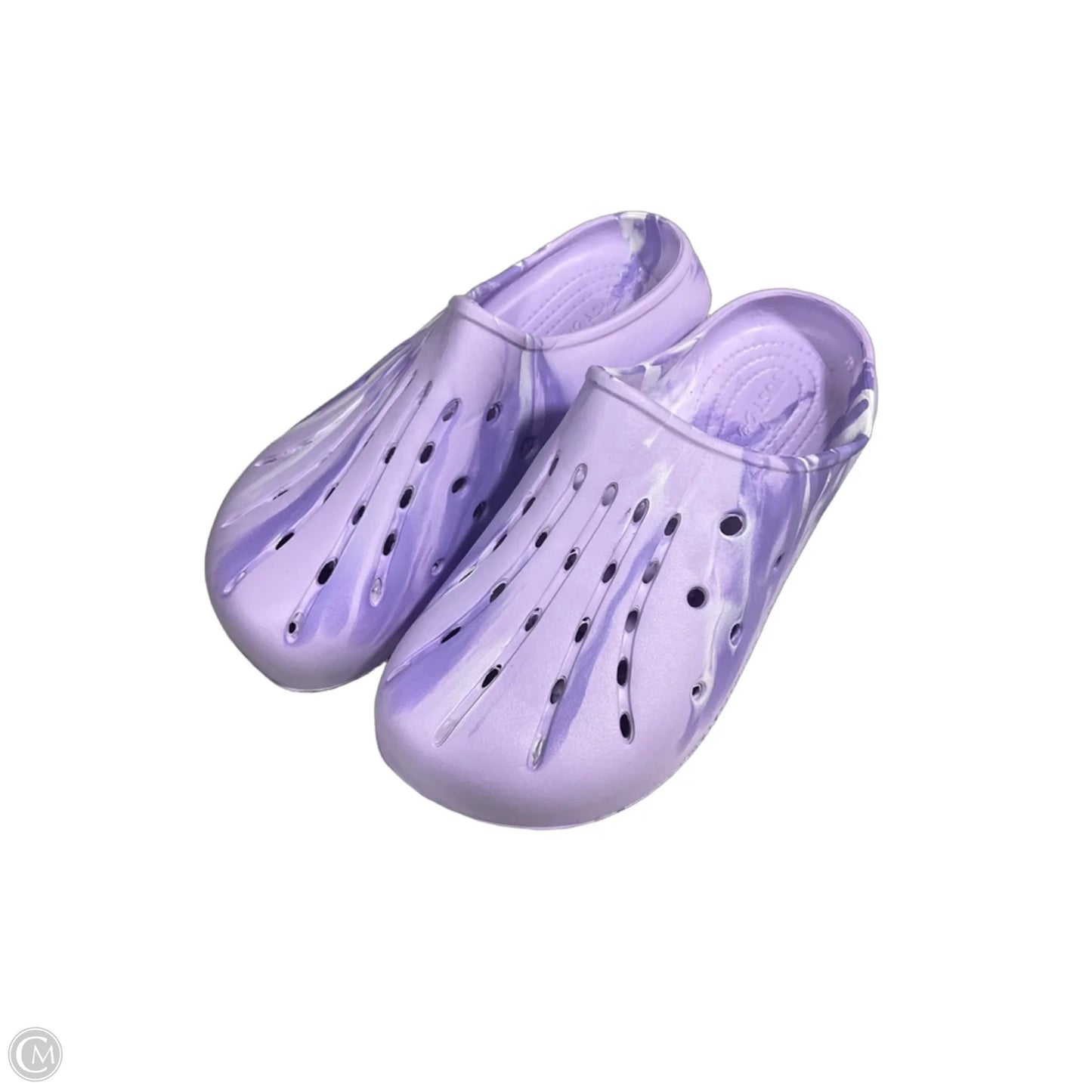 Shoes Flats By Just Be In Purple, Size: 9