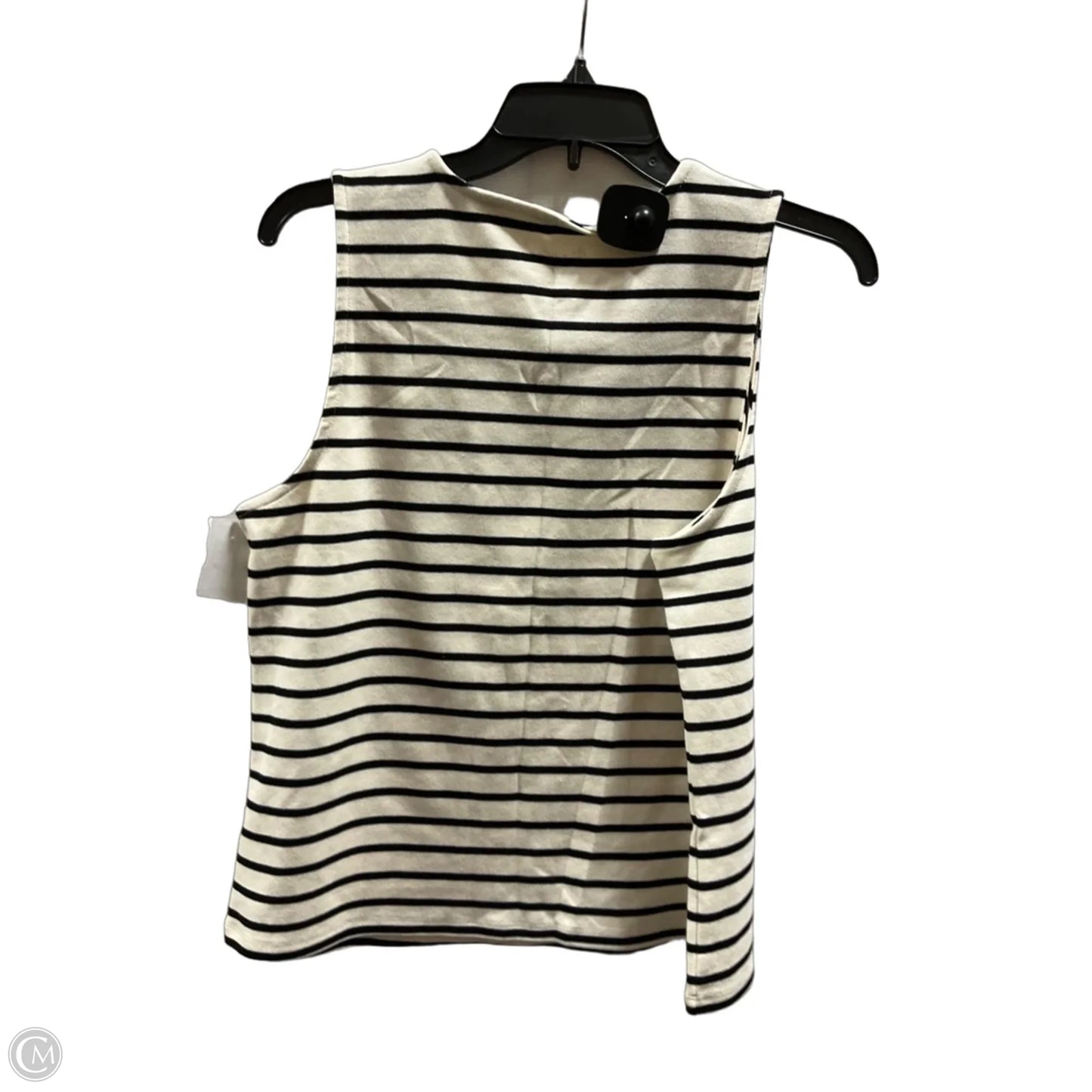 Top Sleeveless By Marled In Striped Pattern, Size: Xl