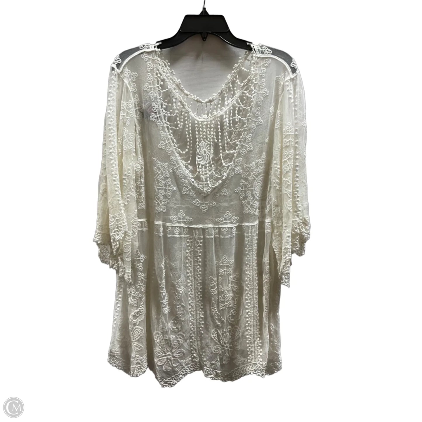Swimwear Cover-up By Cmf In White, Size: Osfm