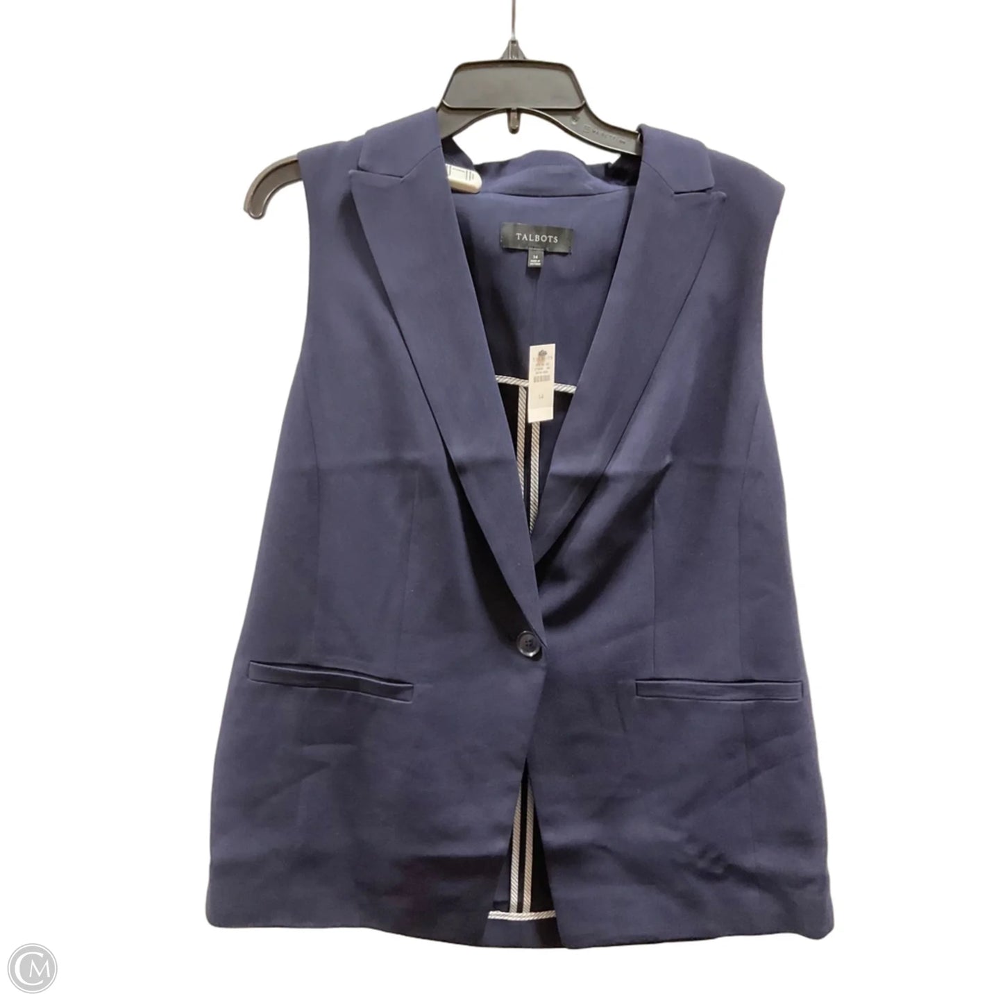 Blazer By Talbots In Blue, Size: 14