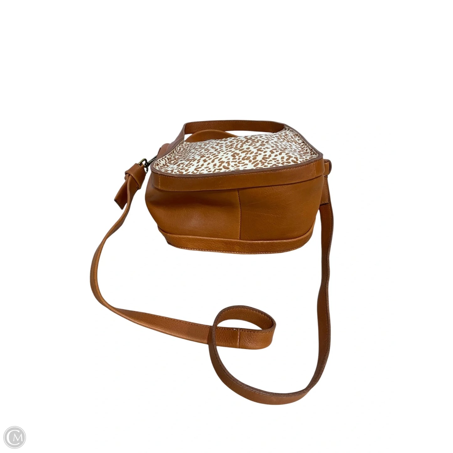 Crossbody Leather By Madewell, Size: Medium