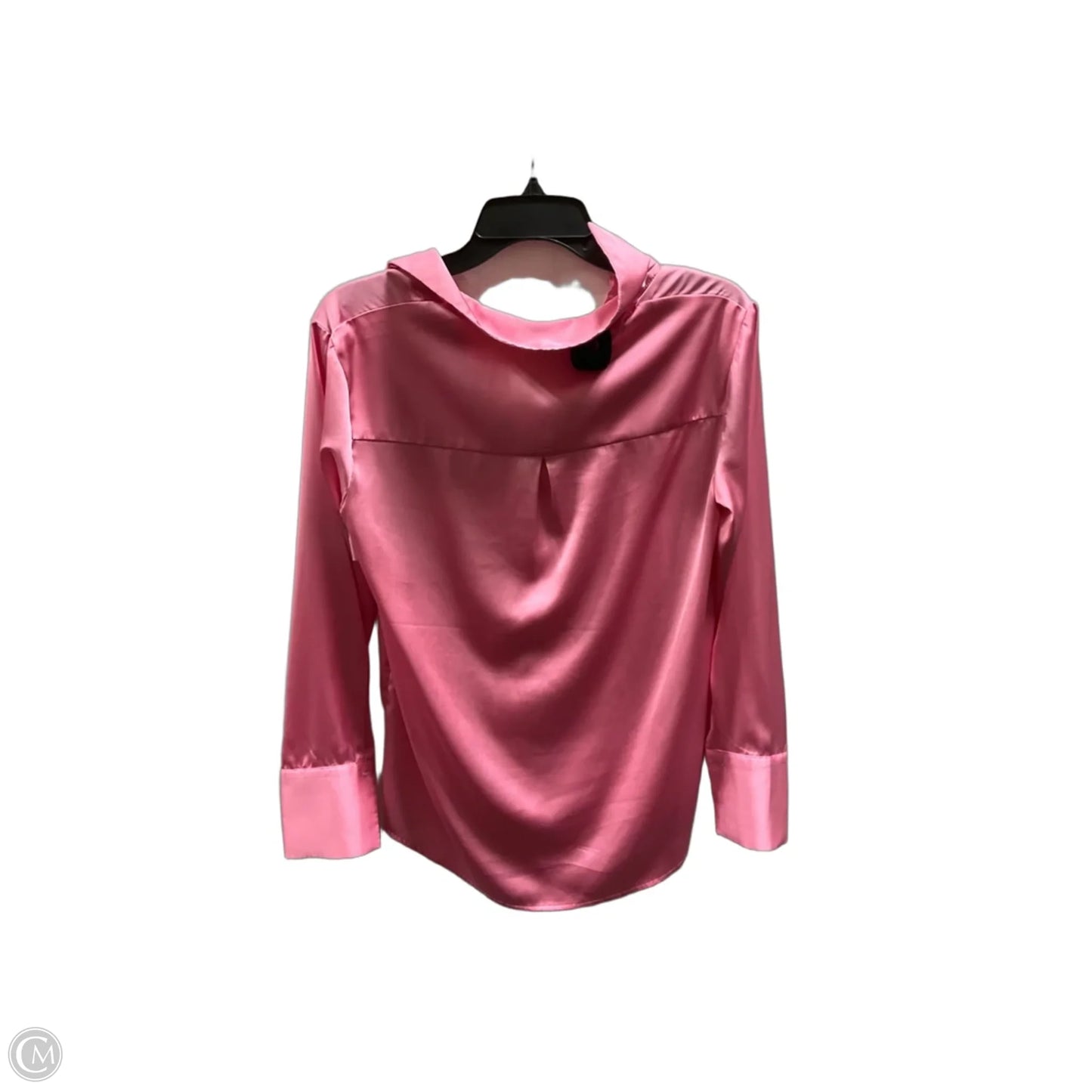 Blouse Long Sleeve By Maison Damelie In Pink, Size: Xs