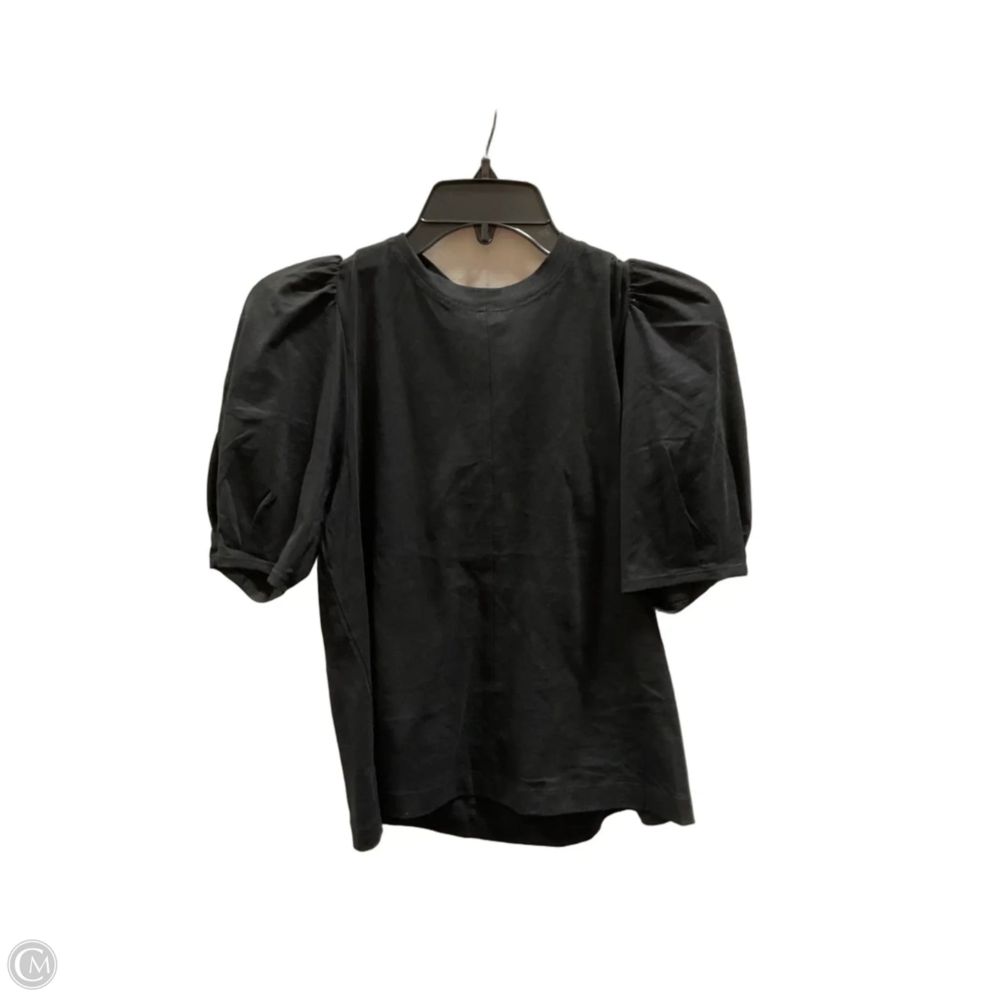 Top Short Sleeve By Cma In Black, Size: S
