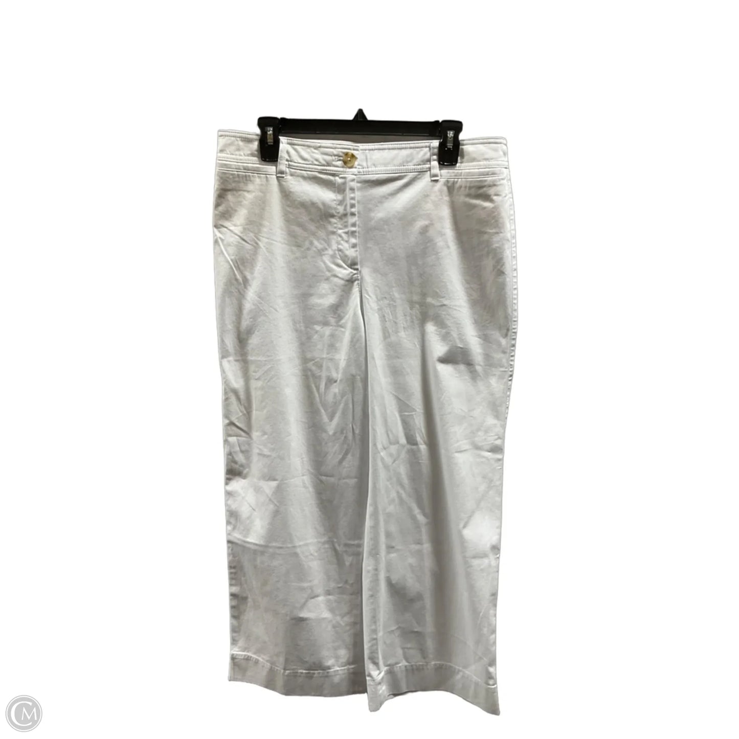 Pants Dress By Talbots In White, Size: 10
