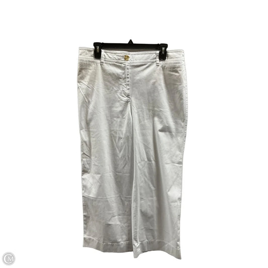 Pants Dress By Talbots In White, Size: 10