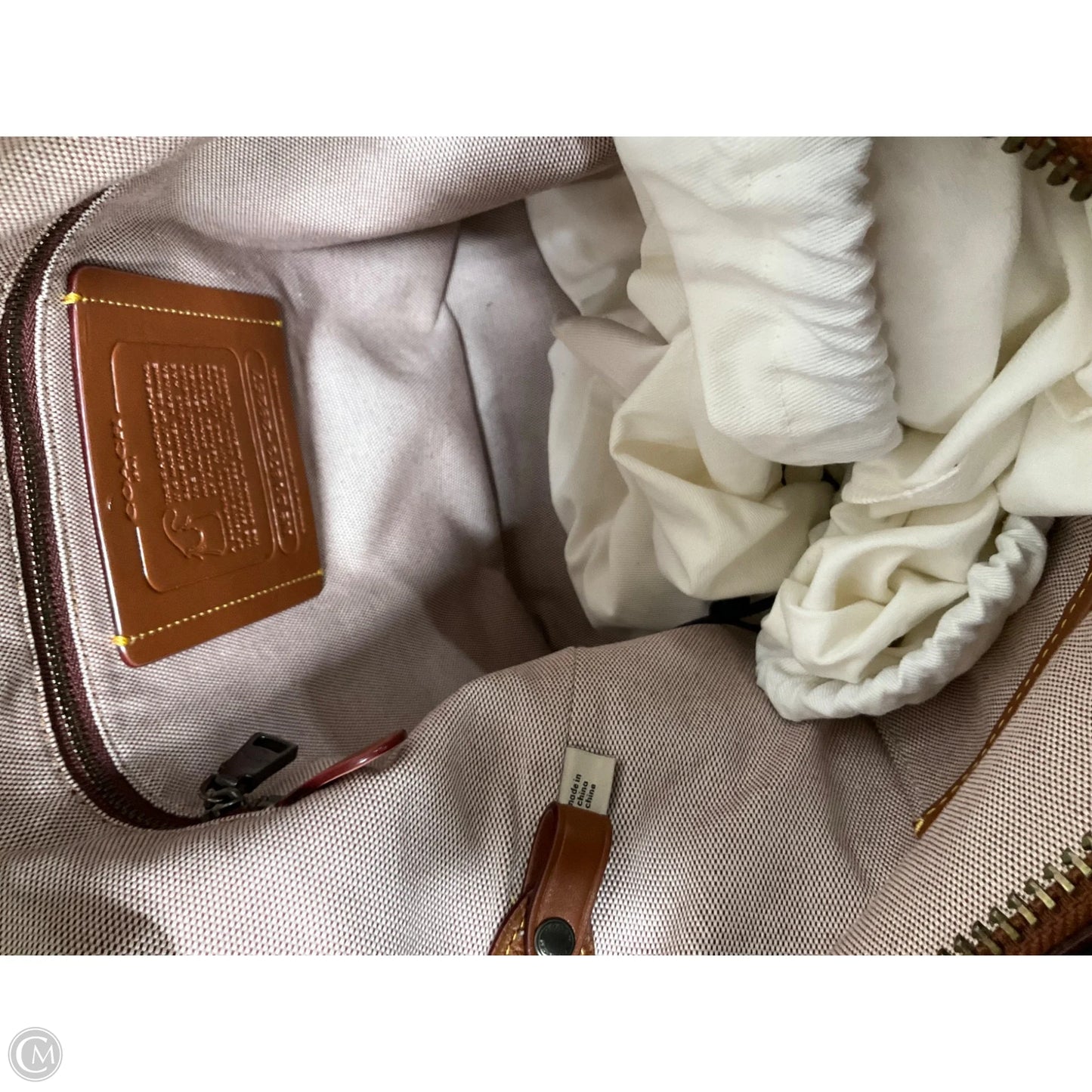 Handbag Designer By Coach, Size: Large