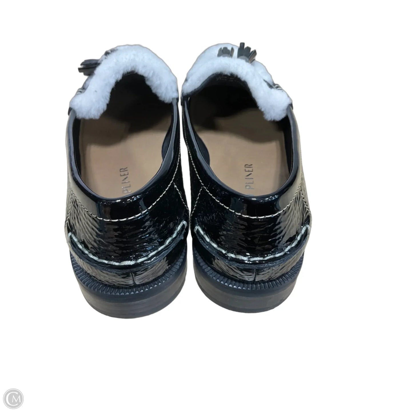Shoes Flats By Donald Pliner In Black & White, Size: 7