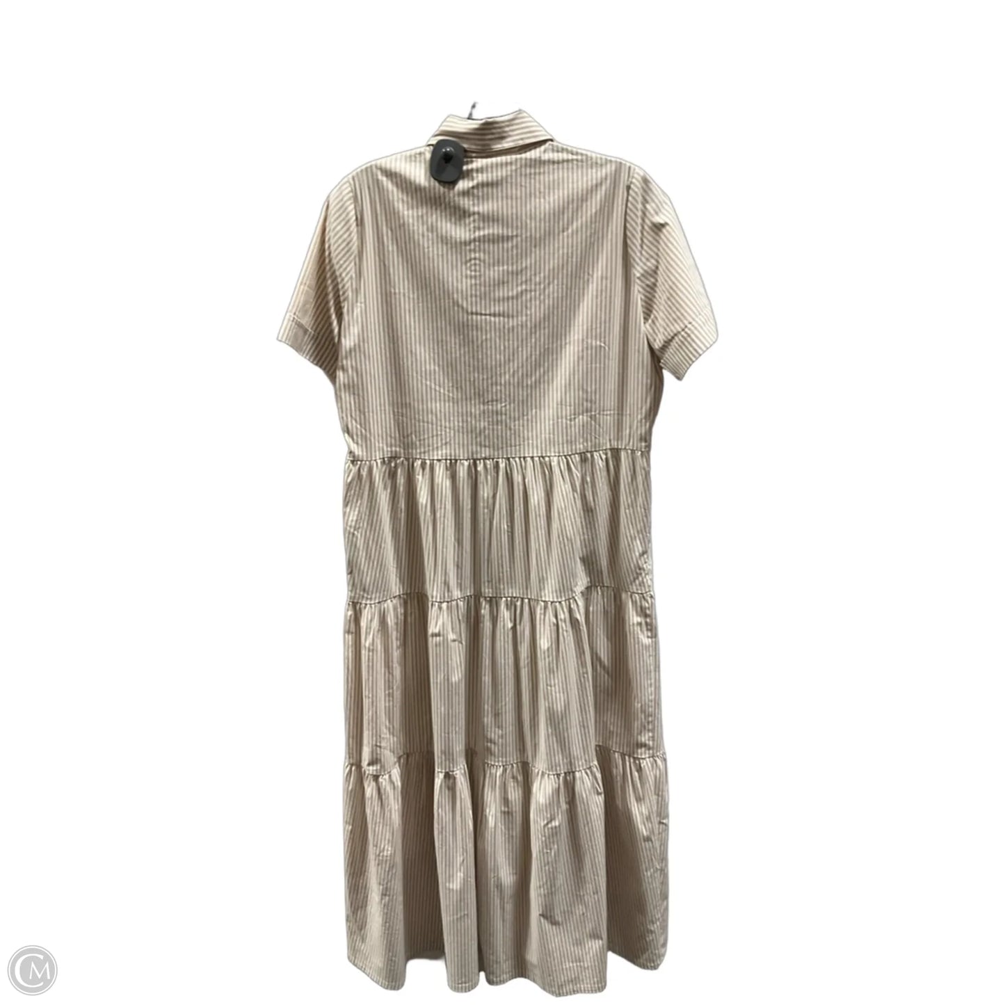 Dress Casual Maxi By Chicos In Striped Pattern, Size: S