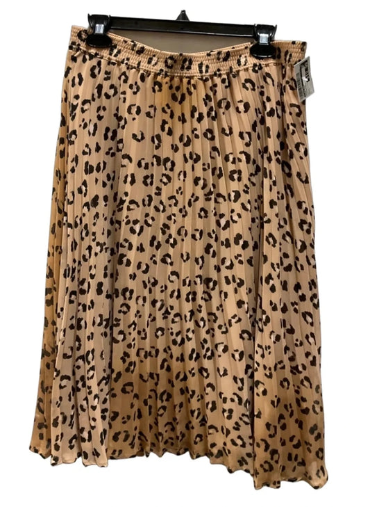 Skirt Maxi By A New Day In Leopard Print, Size: L