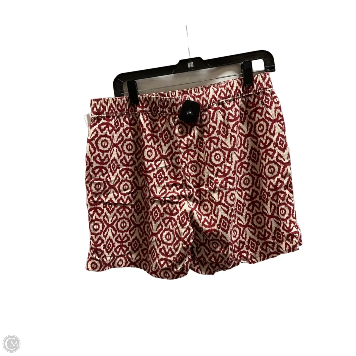Shorts By Weatherproof In Red & White, Size: M